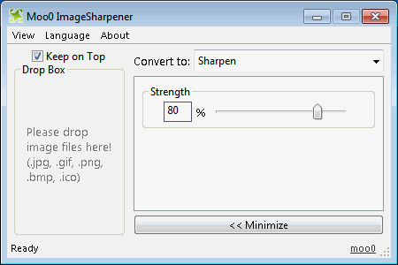 Moo0 ImageSharpener screenshot
